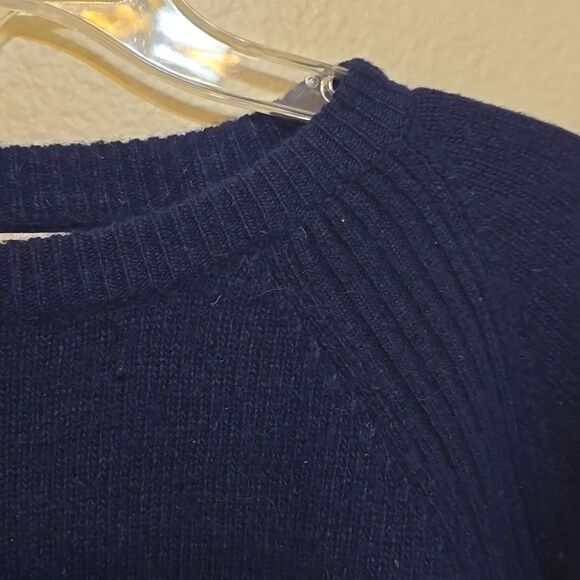 VERRAZANO ANGORA AND RABBIT VINTAGE CREWNECK SWEATER SIZE LARGE - Picture 2 of 6